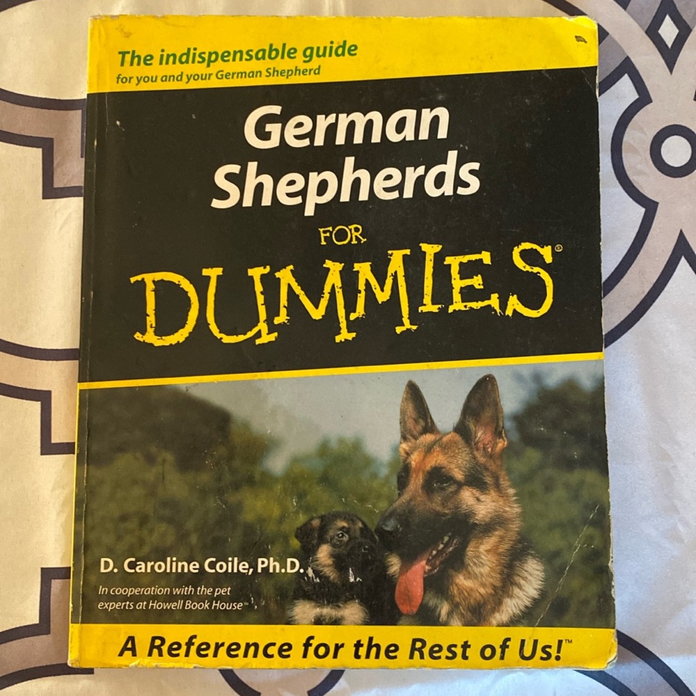 German Shepherds for Dummies book